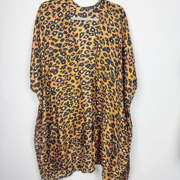 DO EVERYTHING IN LOVE | Leopard Animal Print Kimomo Women’s One Size Fits Most - Picture 1 of 7